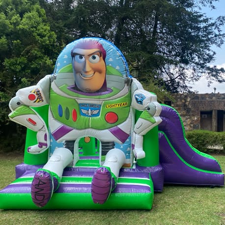 Saltarin inflable de Toy Story